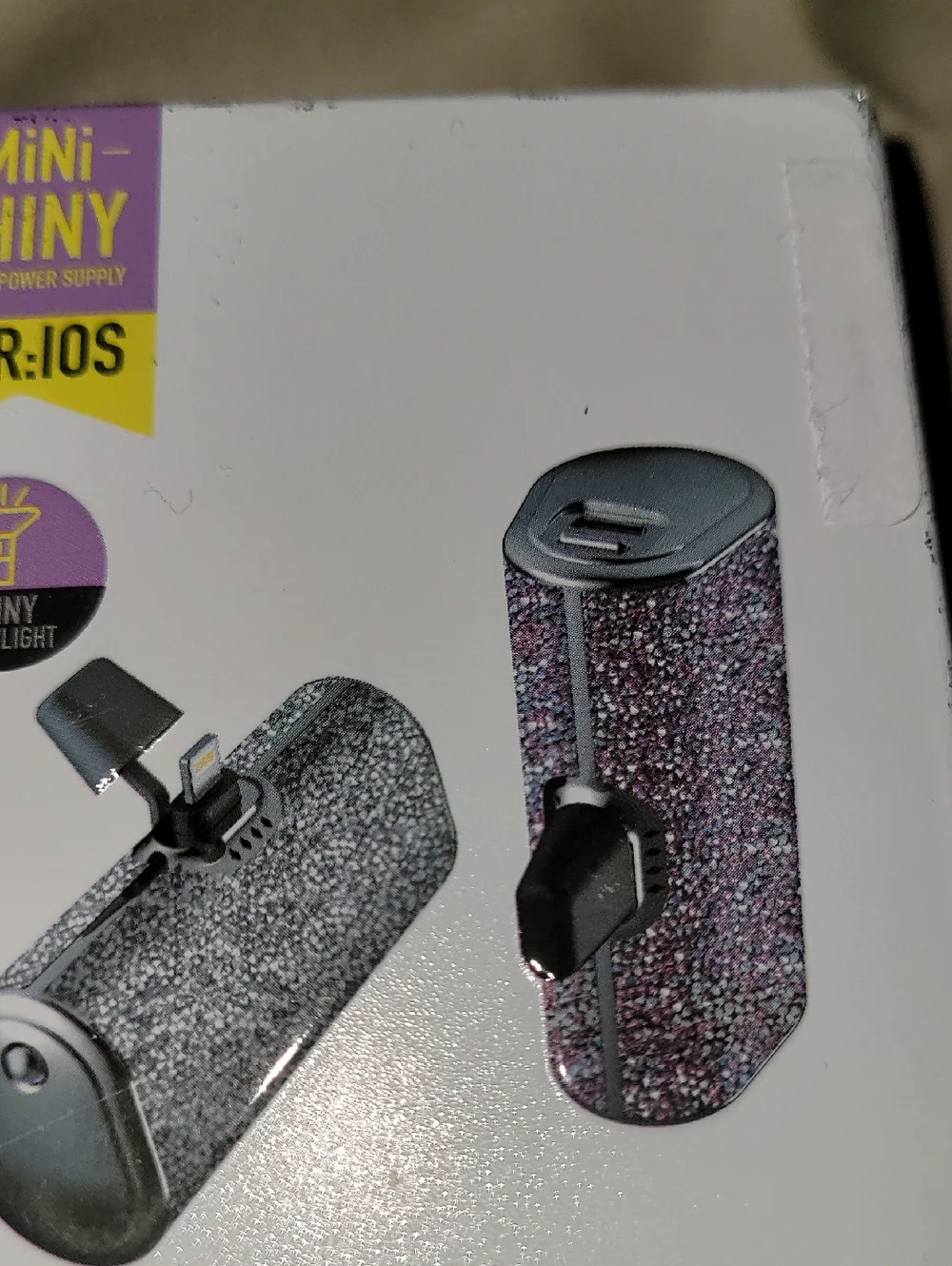 IOS Mini Shiny Power Charger